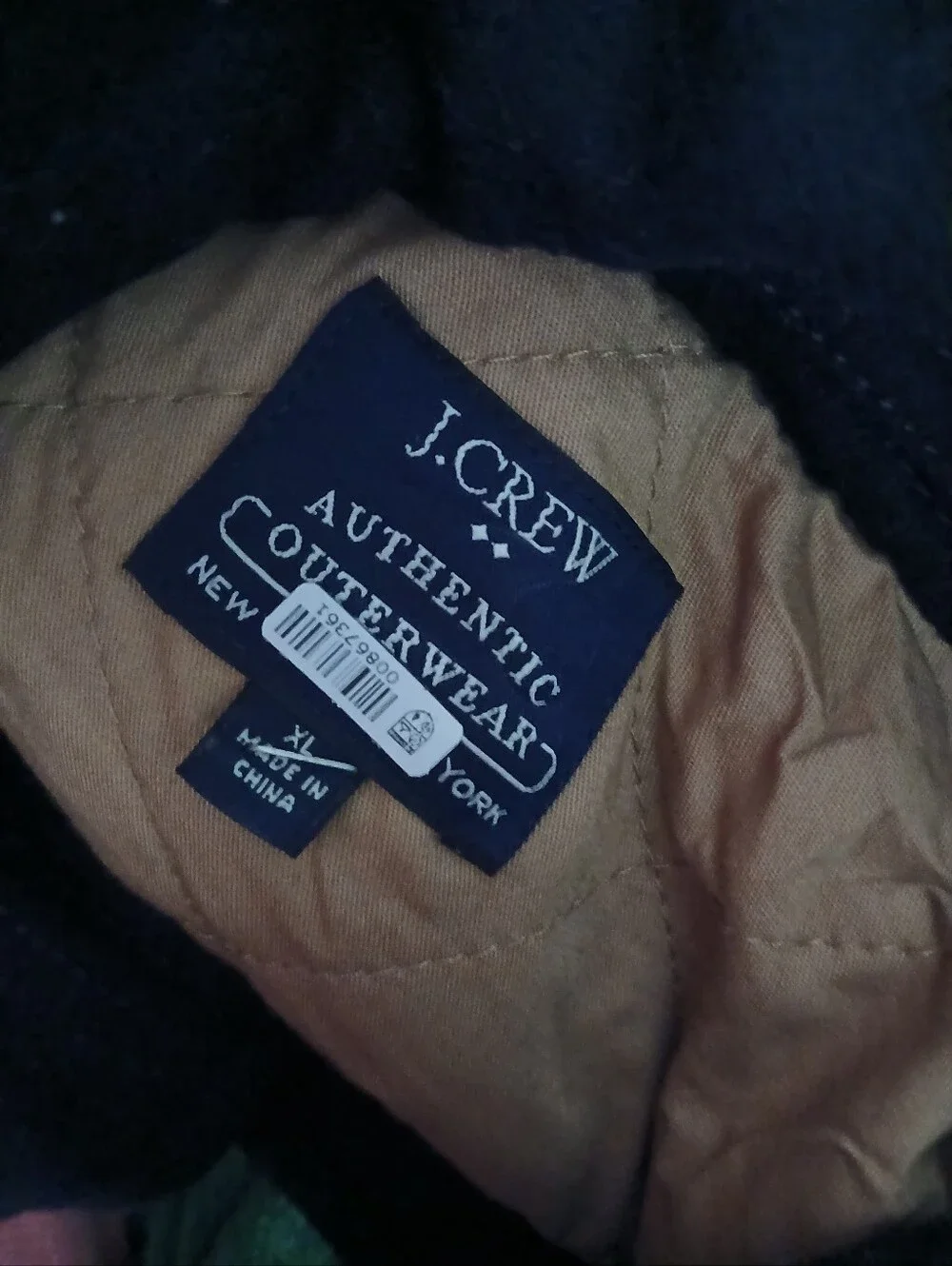 J. Crew Women's Navy Double-Breasted Pea Coat - Picture 6 of 7